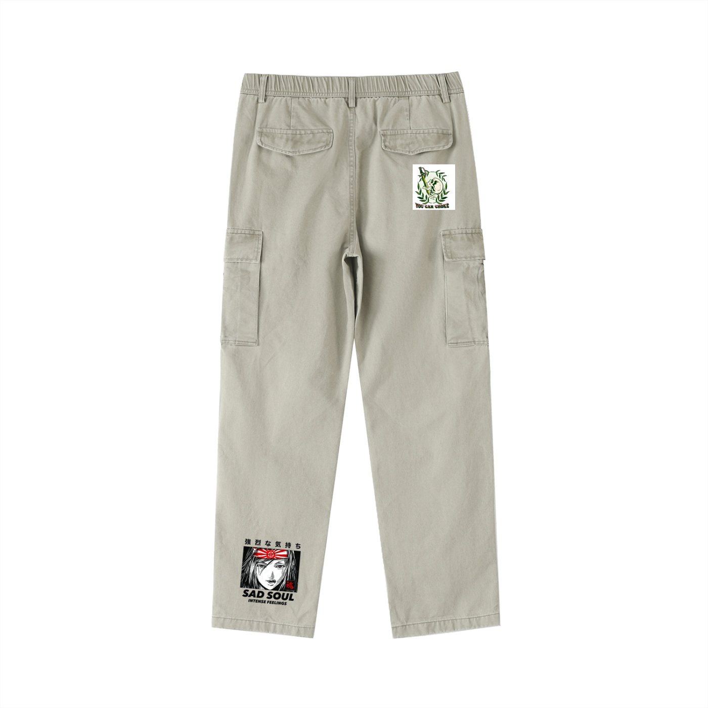 TTK Essentials Elastic-Waist Cargo Pants