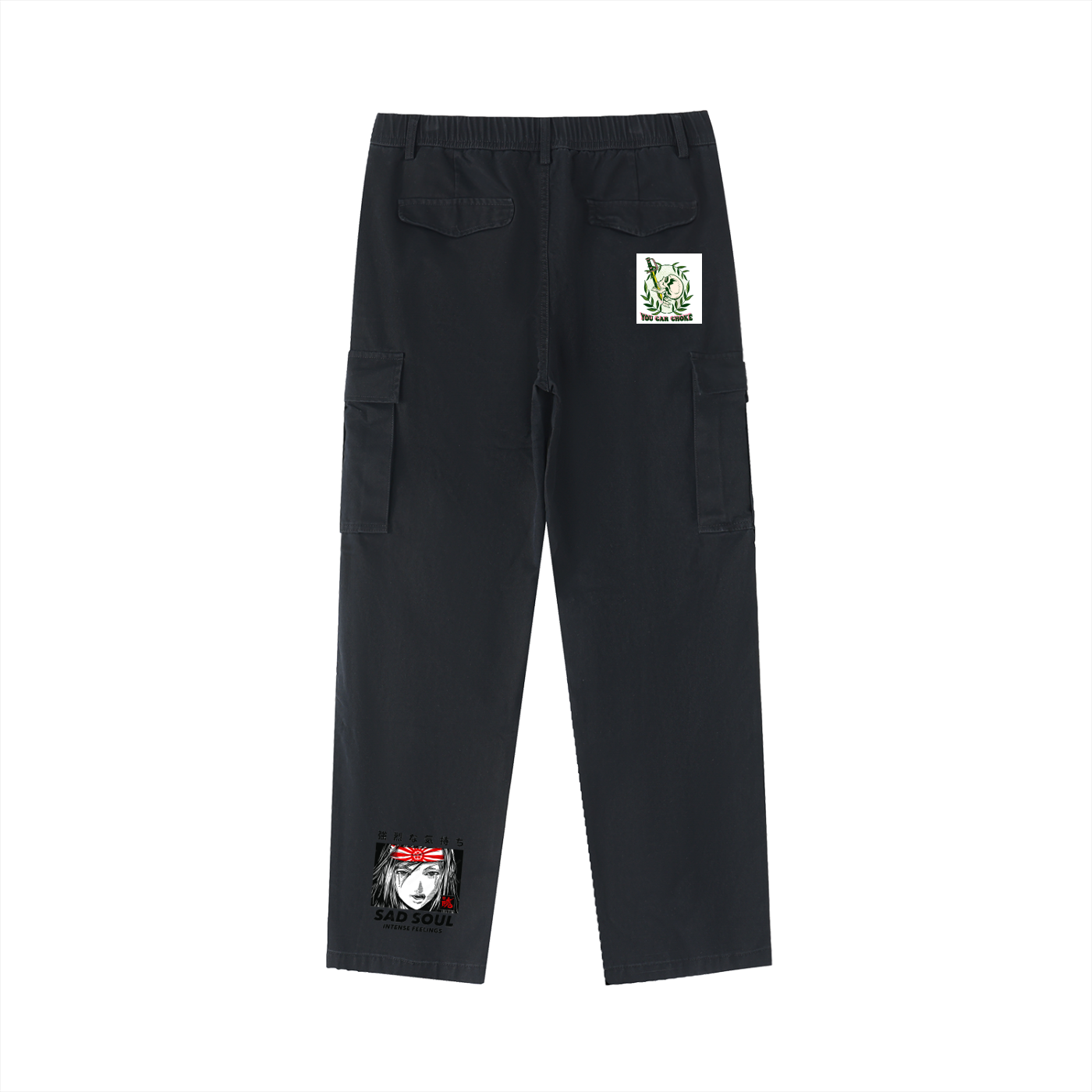 TTK Essentials Elastic-Waist Cargo Pants