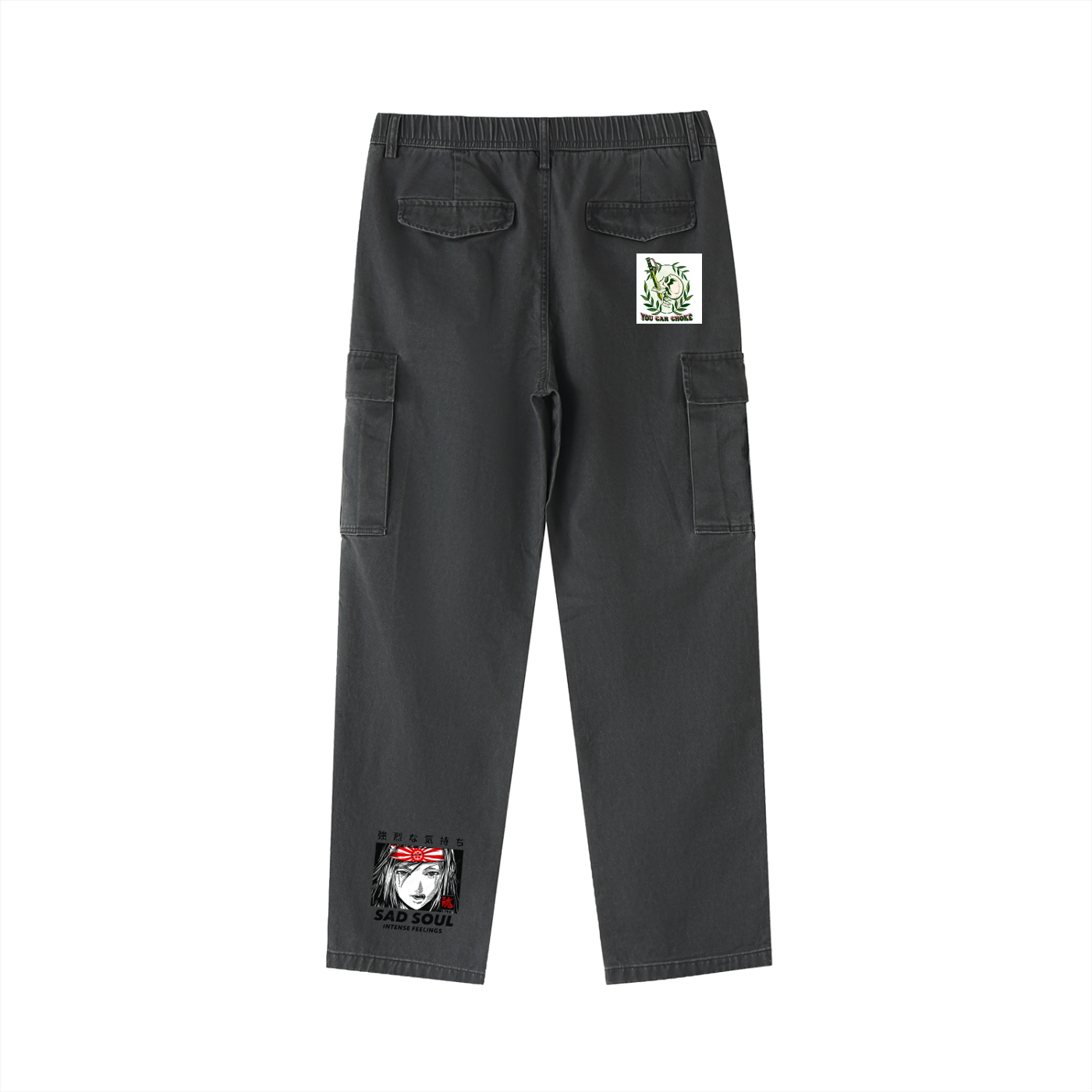 TTK Essentials Elastic-Waist Cargo Pants